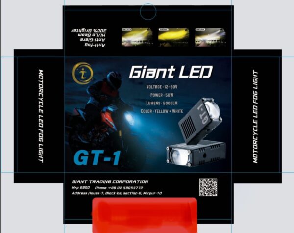 LED Fog Lights GT-1 1Year Replacement Guarantee