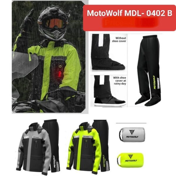 Raincoat MOTOWOLF MDL 402