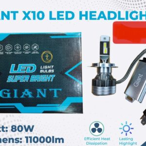 LED Headlight Universal X10 1Year Replacement Guarantee