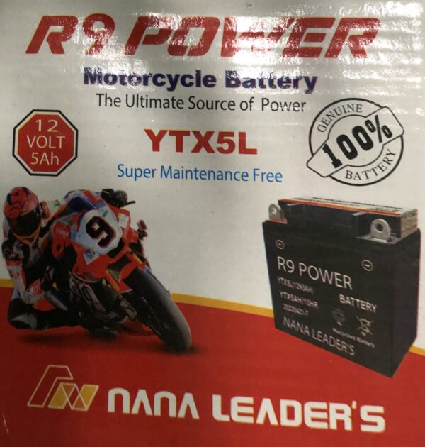 Battery R9 Power 5L FZ/PLSR NM/HUNK