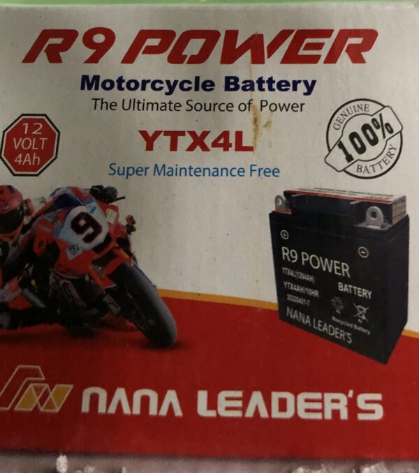 Battery R9 Power 4L