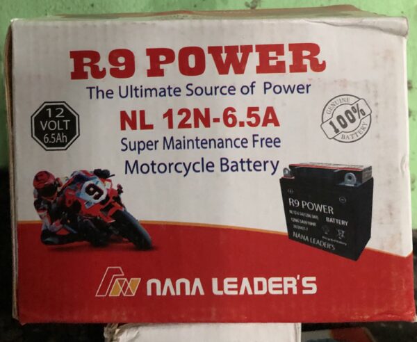 Battery R9 Power 6.5A