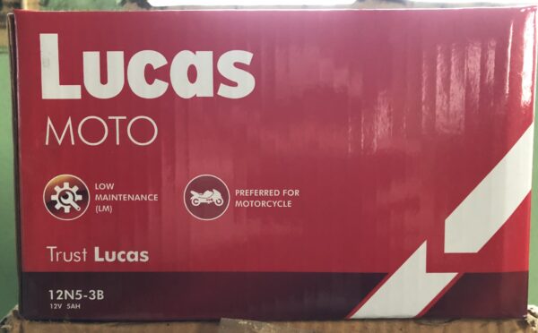Battery Lucas Acid(পানি)12N5(DIS)