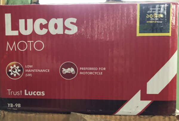 Battery Lucas Acid(পানি) 9B