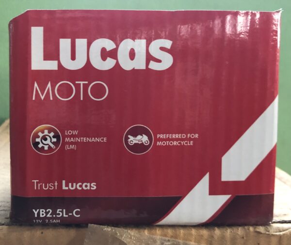 Battery Lucas Acid(পানি)2.5 Non Self
