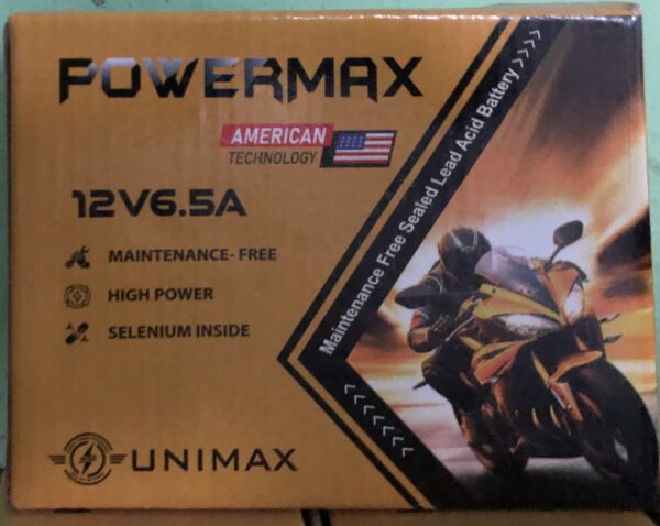 Battery Power Max 12N6.5BS